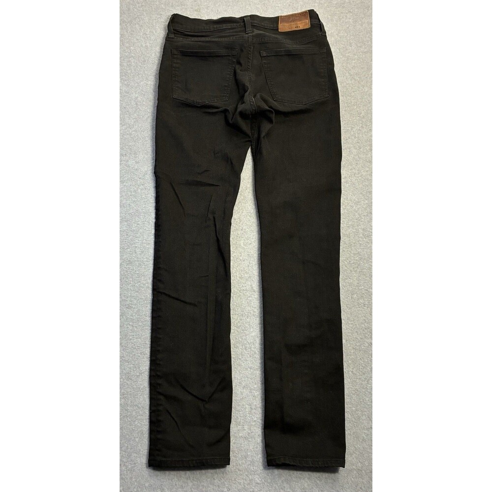 J.Crew Men’s 30x32 Slim Fit 484 Black Jeans Stretch Cotton Denim - Picture 7 of 8